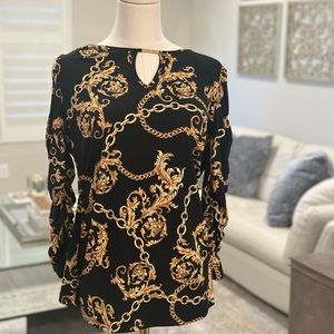 Chained Design Top (Sized Medium)